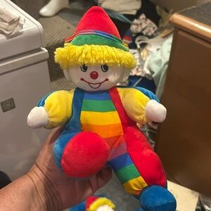 Vintage clown rattles by bantam
